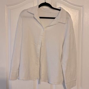 White collared shirt